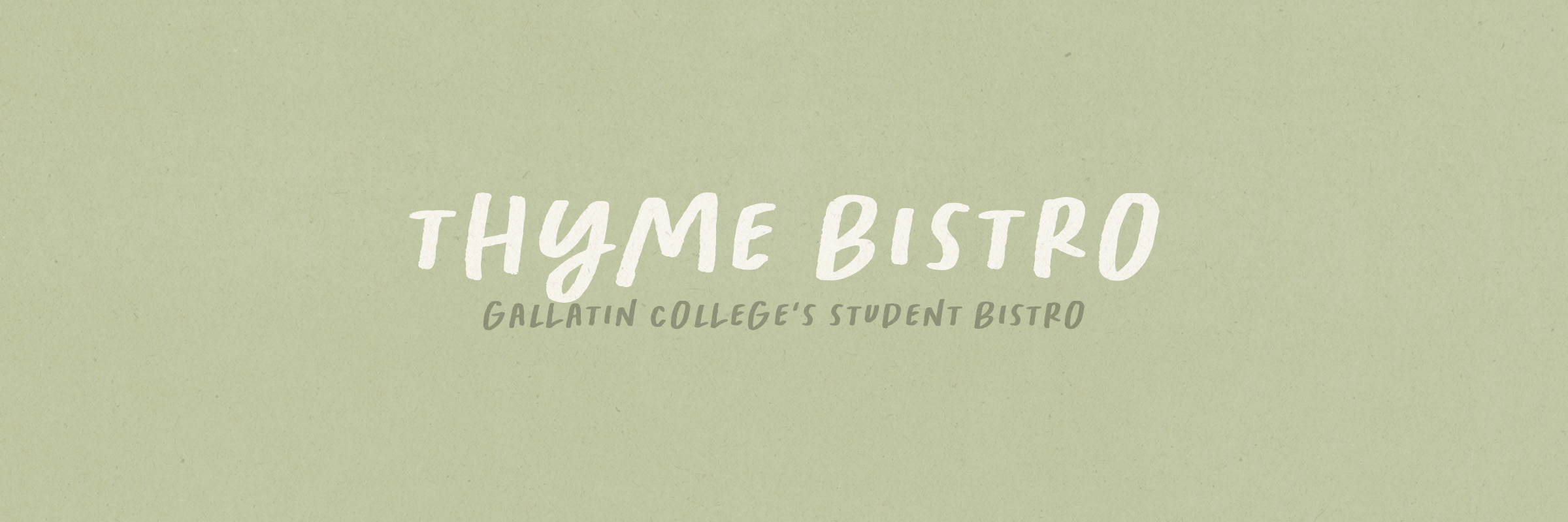 Thyme Bistro Header Image