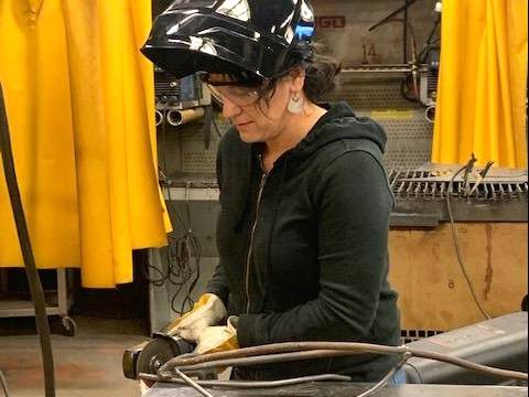 Women in Welding participant