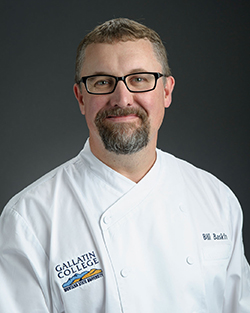 Chef Bill head shot Picture of Chef Bill Baskin Program Director
